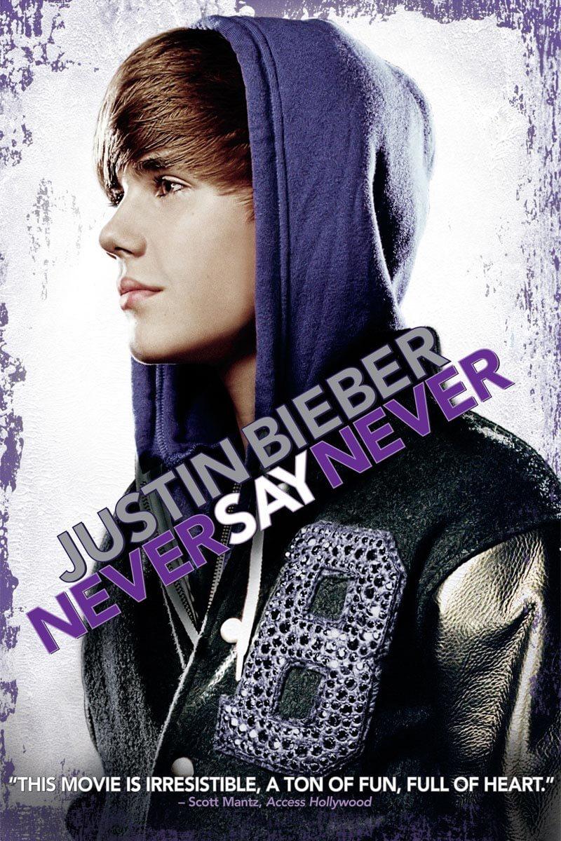 Watch Justin Bieber: Never Say Never | DVD/Blu-ray or Streaming | Paramount  Movies, image size:800x1200
