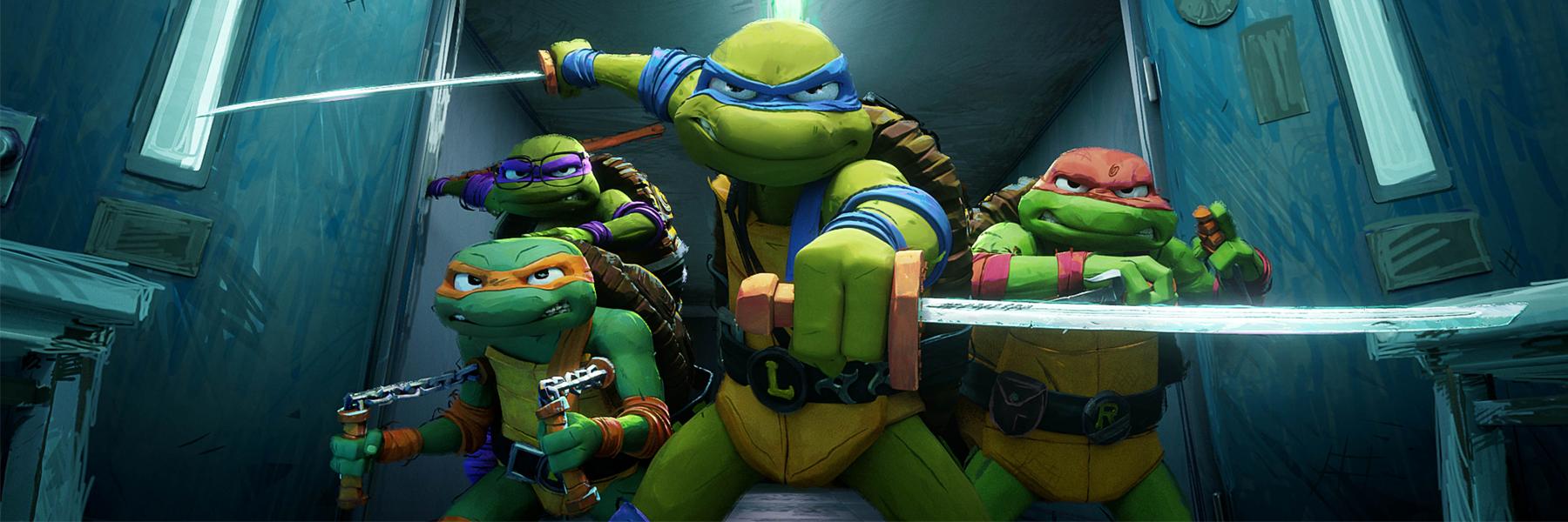 Leo Teenage Mutant Ninja Turtles: Mutant Mayhem 4K Wallpaper