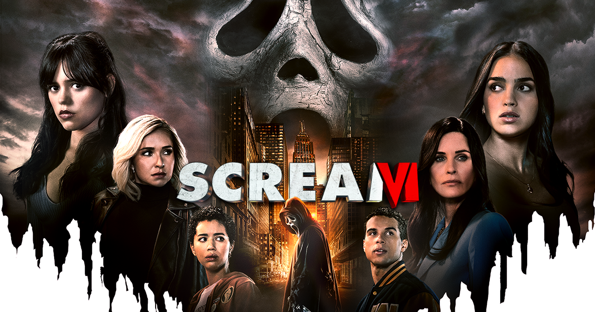 Affiche de cinéma Scream 6