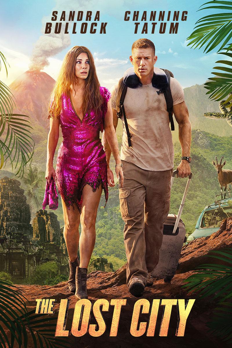 What time will The Lost City air on Paramount +? Release date